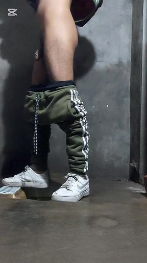 Pakistani Boy in Bathroom Toilet Fingering