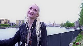 Skinny Blonde Teen 18+ Daruma Rai Pickup For Casting Fuck In Berlin