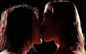 Enjoy real, raw lesbian sex between alexis crystal and lady dee