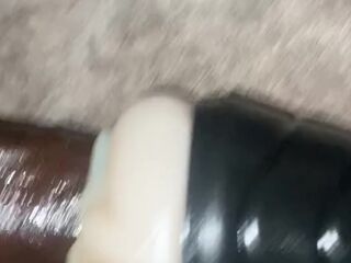 I cum inside the vagina sex cup