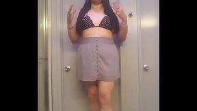 Black Polka Dot Beach Day Outfit Video