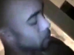 French Arab with huge dick barebacks slut
