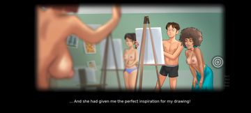 &quot;Summertime saga &quot; teacher Miss Ross new art