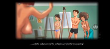 &quot;Summertime saga &quot; teacher Miss Ross new art