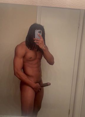 Big Black Cock Shows Off Size needing Sloppy anal