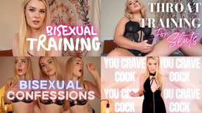THE BISEXUAL TRAINING COLLECTION!- Encouraged Bi JOI Bundle
