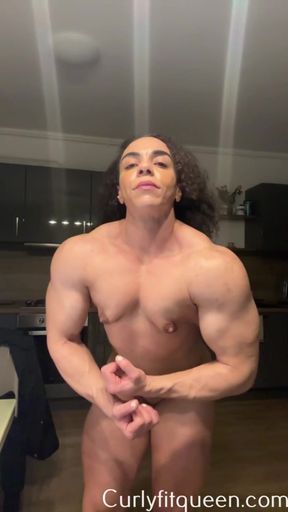 Ebony tit hunts raw unruliness in solo fiery act