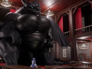 Spiked drink - Artherion hyper feral dragon growth animation