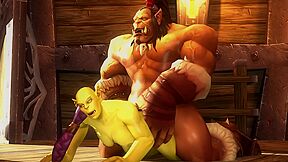 Sex With Orc Husband And Wife! 3d Porn Parody World Of Warcraft