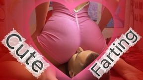 Pink Gym Suit Facesitting Farts – Inhale Your Goddess