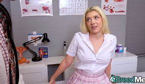 [breedme] gia ohmy gias overflowing creampie session at the breed me clinic