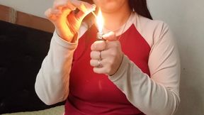 playing with matches