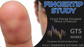 Male Giant Finger Handjob on Female Specimen - Size difference Palm Domination Total Power Exchange Orgasm Control by GTSWorks (MP4)