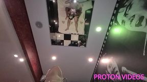 pregnant ebony riding whiteman dick