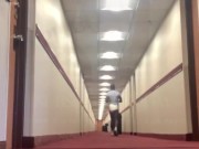 Hotel Hallway in a Diaper: BBC