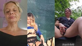 compilation de maman mature adore ce doigte et ce goder la chatte partout a l ...