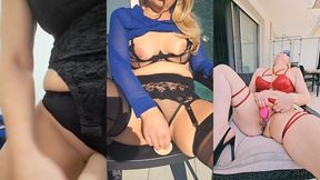 compilation de maman mature adore ce doigte et ce goder la chatte partout a l ...