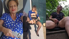 compilation de maman mature adore ce doigte et ce goder la chatte partout a l ...