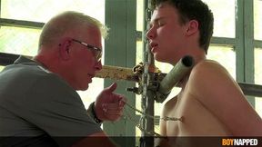 Boynapped Master Doms And Three Twinks Part 2: Nipple Torment Cock Strokes