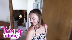 All-natural Stella gets a creamy BJ from her houseguest