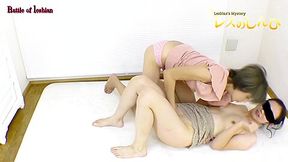 N1302 レスのしんひ N1302 Battle Of Lesbianまりあさんとちひろち