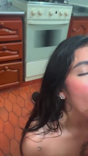 POV Homemade Sex with My Stepdaughter's Horny Slut