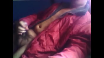 down jacket masturbation