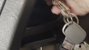 Carro velho com dificuldade