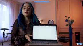 Watch This Toy Take Control in a Fun POV Role Play with a Hairy Frenchwoman!