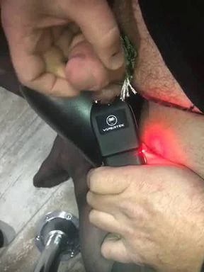 Stun gun used on cock and balls 2