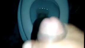 gozando na privada