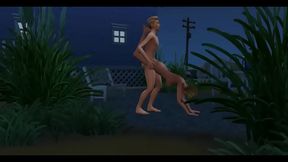 Johnny Zest Enjoying Intimate Moments With Sexy Girl On Terrace