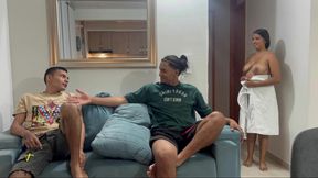 Stepsister with my friend's cock doesn't! My Fucking Stepsister Craves My Friend's Big Penis And He Fucks Her Hard