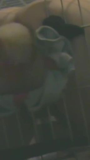 Slave in Cage Gets Anal Used