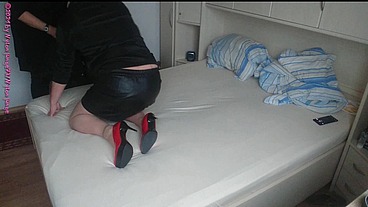 Heißes MILF Date in Strumpfhose 1 ** Ausziehen - Lecken - Fummeln **
