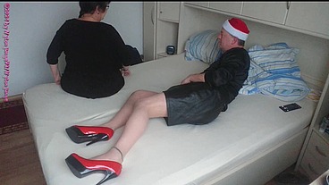 Heißes MILF Date in Strumpfhose 1 ** Ausziehen - Lecken - Fummeln **