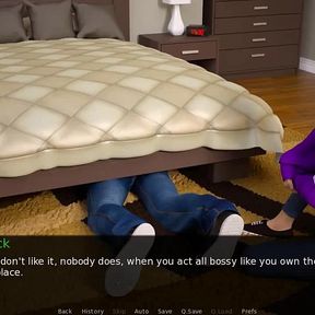 Dusklight manor: big cock cumshot on belly ep 59