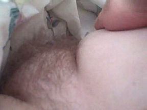 Furry and puffy pussy of my BBW girlfriend gets eaten