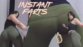 I couldn't hold in my farts in gym class