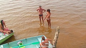 students 18+' group orgy at the lake