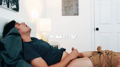 Stepmom & Stepsister Keep Catching Him Jerking Off & Intervene