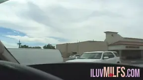 Busty small-titted babe gets black cock inside her