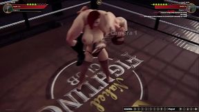 Alicia VS Lord Jerle (Naked Fighter 3D)