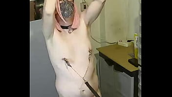 He watches me in my cage, through the unblinking eye of his CCTV