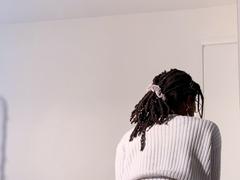 Hot Black Maid Does Some Webcam Black and Ebony