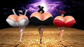 Massive-Titted Maggie Bluxome Bunnies Cartoons Ride Hyper Tits 3D'action