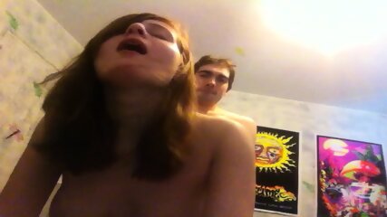 Young Sister gives Brother a hot fuck!