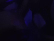 Some blacklight blowjob