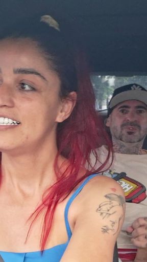 App Driver Catches Passenger Masturbating From Behind!