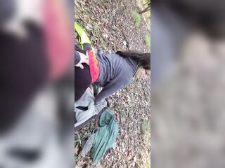 Ran into a Cute Teen Hiker and BANGED???? Her in the Woods????